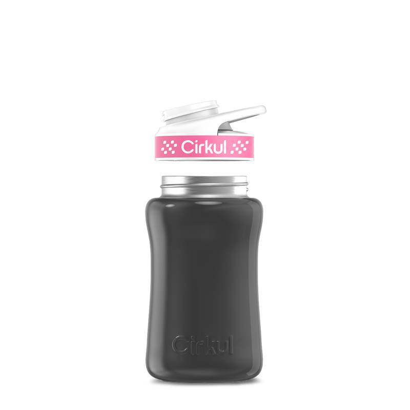 12oz. Stainless Steel Bottle & Comfort Grip Lid