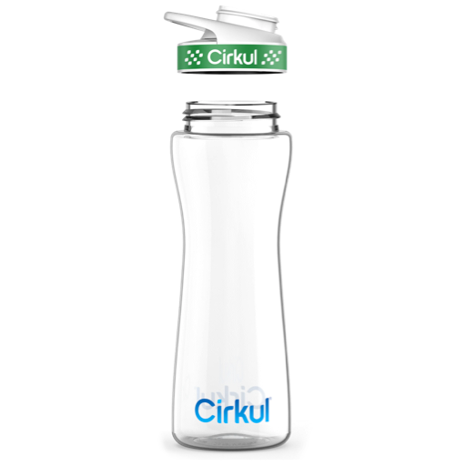 22oz. Plastic Bottle & Comfort Grip Lid